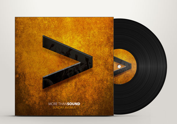 sunday avenue more than sound christian worship album cover design
