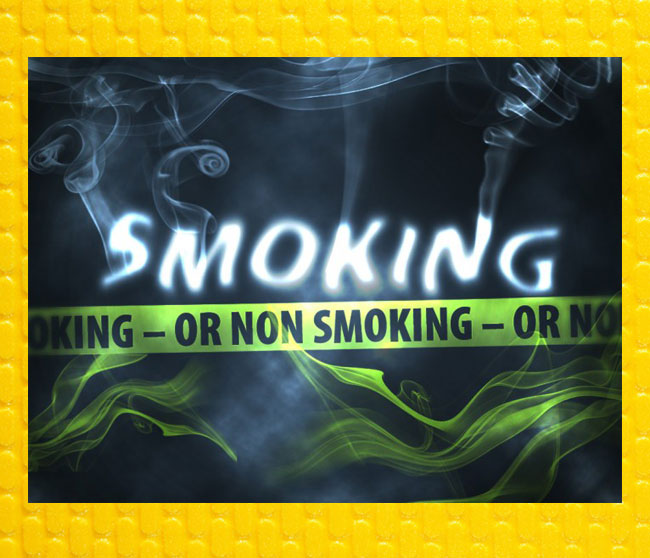 smoking or non smoking sermon graphic slide
