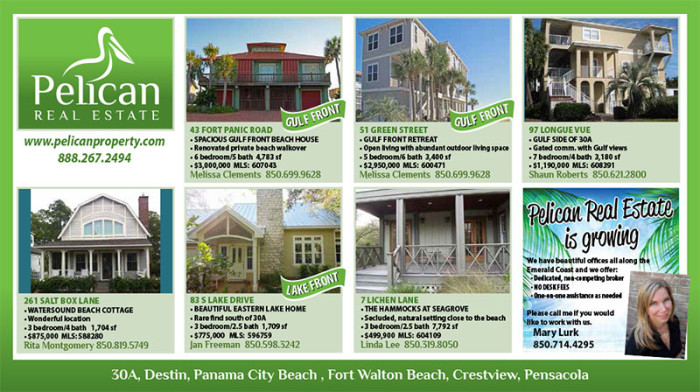 Pelican Properties 30A Ad