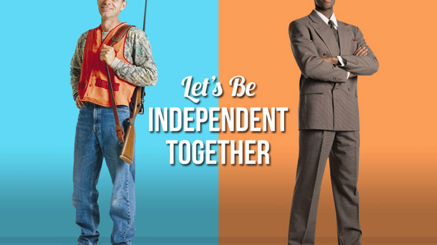 Let's Be Independent Slide 1