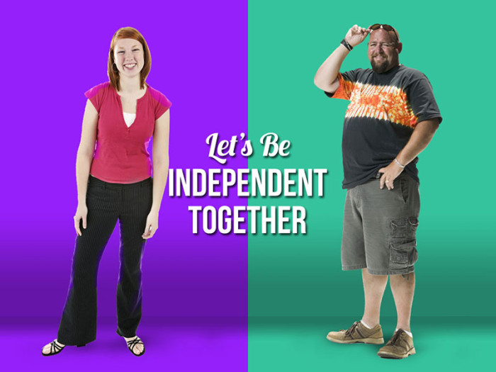 Let's Be Independent Slide 4
