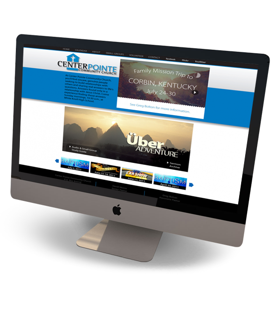 Center Pointe Community Church website