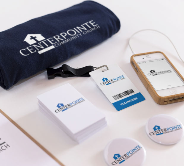 centerpointe community church logo brand identity
