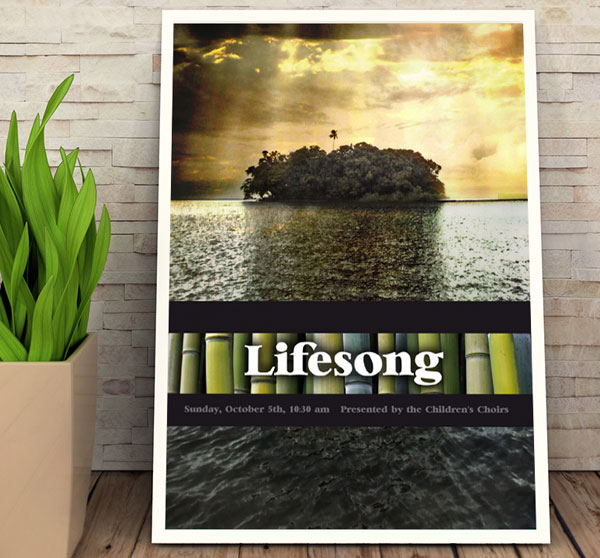 holland avenue baptist church lifesong christmas musical poster