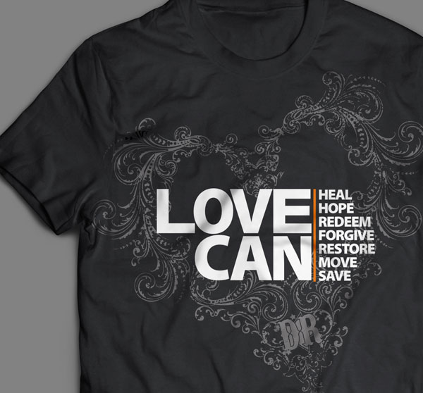 decemberadio love can t shirt design