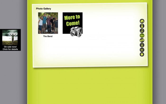 sunday avenue christian band web site photo gallery page